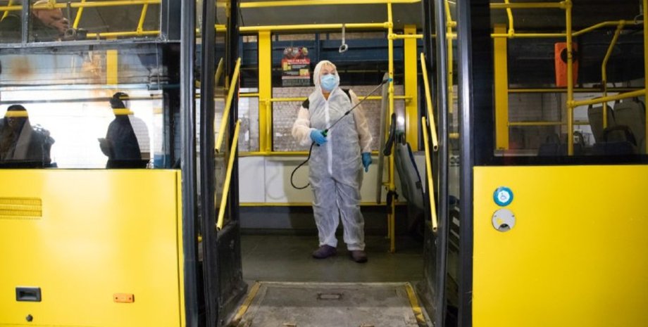 киев, транспорт, коронавирус, covid-19