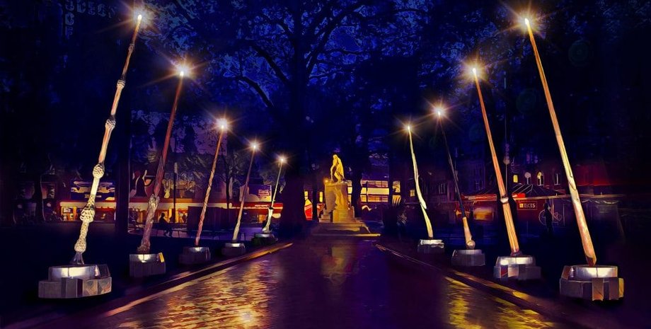 Гарри Поттер, памятник Гарри Поттеру