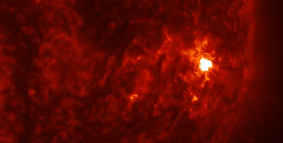 Солнце вспышка