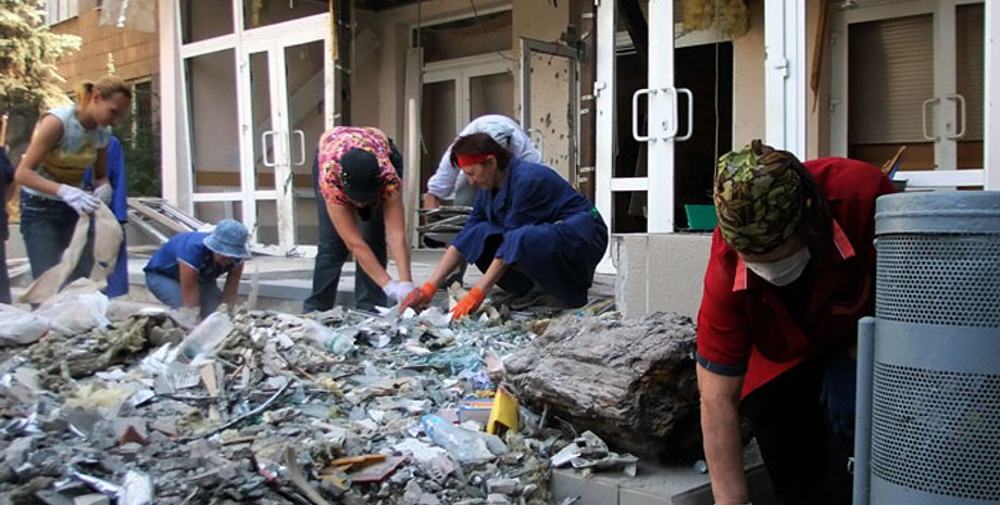 Разрушения в Донецке / Фото: ИТАР-ТАСС