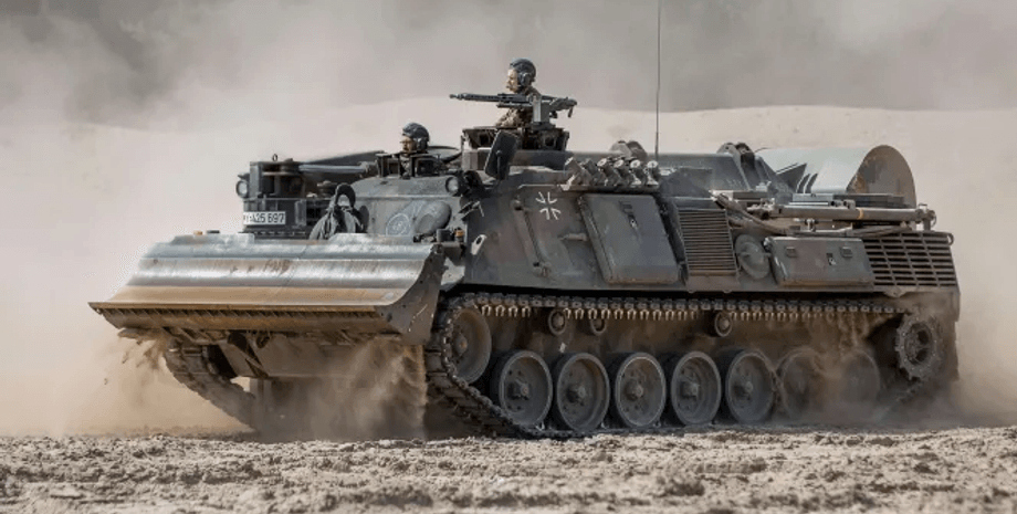 DACHS, Бронированная инженерная машина, германия, военная техника