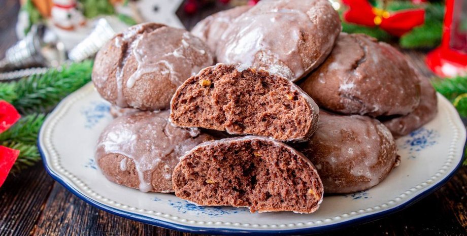 пряники, шоколадные пряники