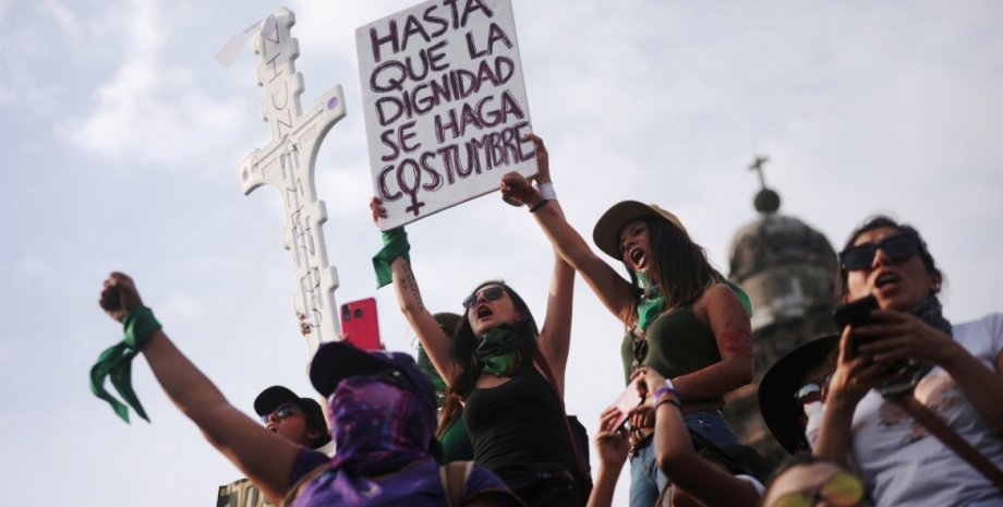 протест, 8 марта, Мексика