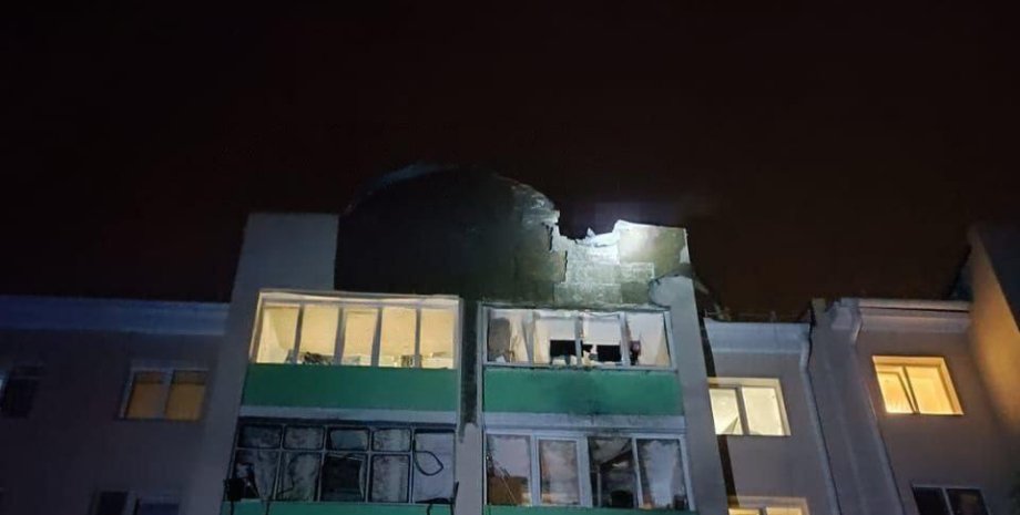 Последствия взрыва в Белгороде Белгород, Россия, война, фото