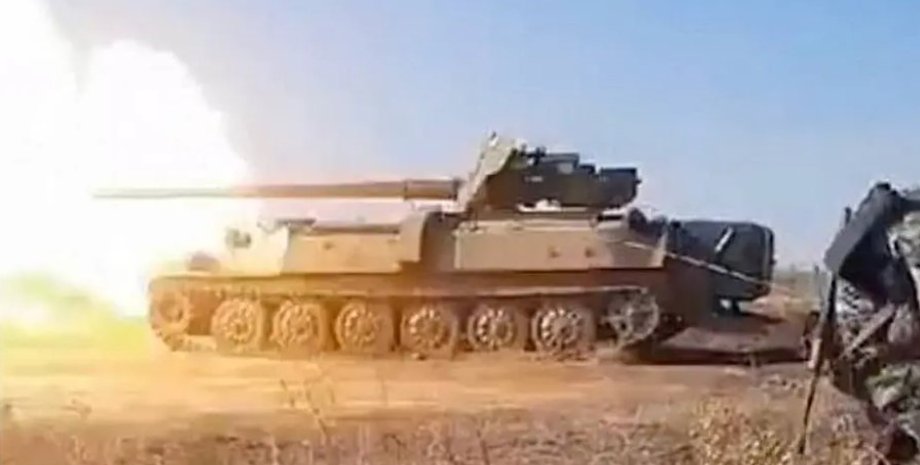 МТ-ЛБ с пушкой МТ-12