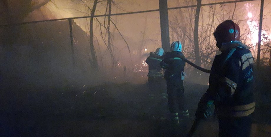 пожар, луганская область, гсчс, гбр, чиновники