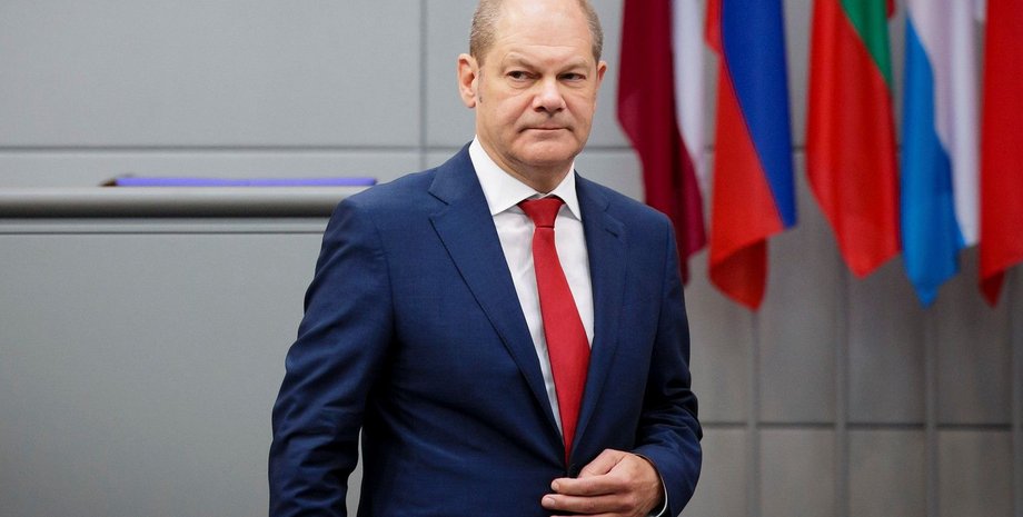 шольц, канцлер германии
