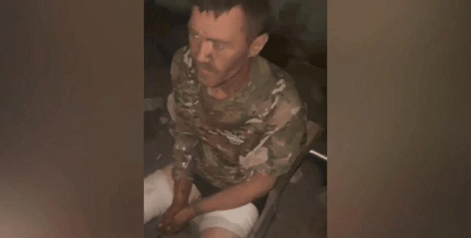 Окупант, ЗС РФ, російський військовий, полон, війна в Україні, фото