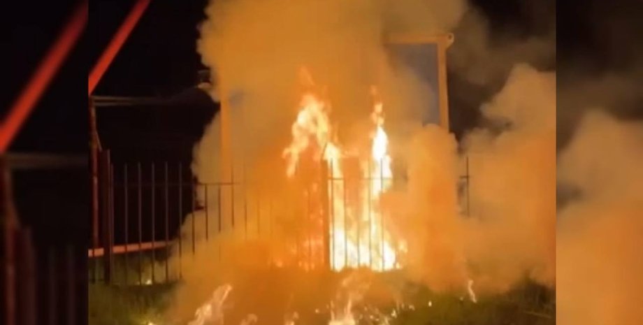 Пожежа в Смоленській області