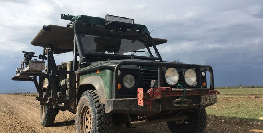 Land Rover, Land Rover Defender, Слоны, Дикая природа, Авто, Автомобили, Фото, Фильмы, Внедорожник