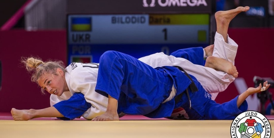 золотая медаль чемпионата Европы, дзюдо, Дарья Билодид, Загреб, Хорватия