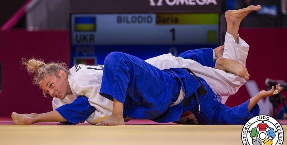 золотая медаль чемпионата Европы, дзюдо, Дарья Билодид, Загреб, Хорватия