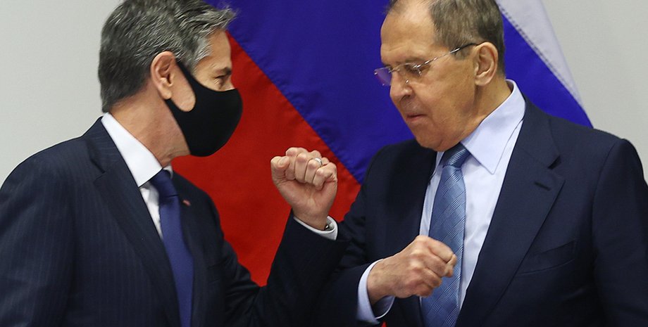 Энтони Блинкен, Сергей Лавров