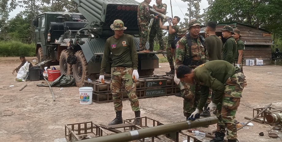 таиланд Камбоджа война начало