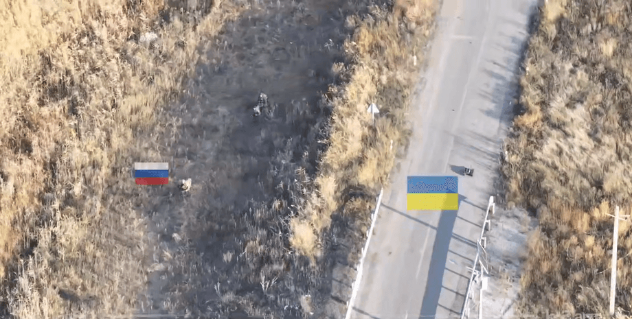 Дрон камікадзе бригади К-2 ліквідував окупантів Дрон-камікадзе ліквідував росіян