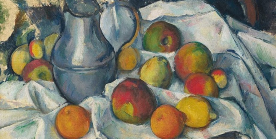 Картина Поля Сезанна "Кувшин и фрукты"/Фото: Christie's