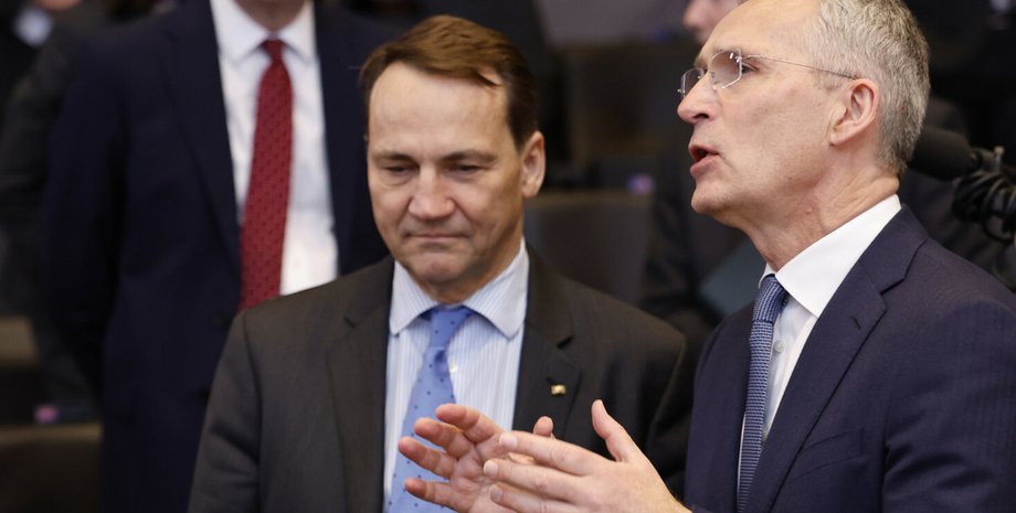 Радослав Сикорский и Йенс Столтенберг