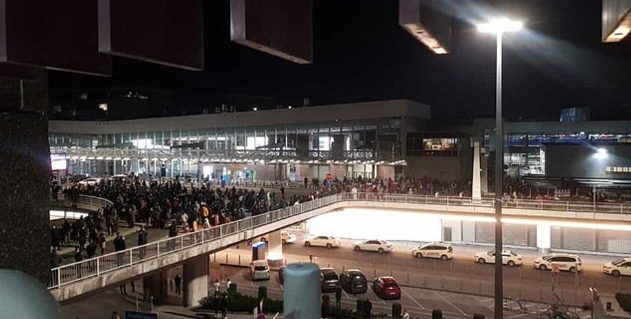 франкфурт, аэропорт, германия, франкфурт спецоперация, полиция, террористы