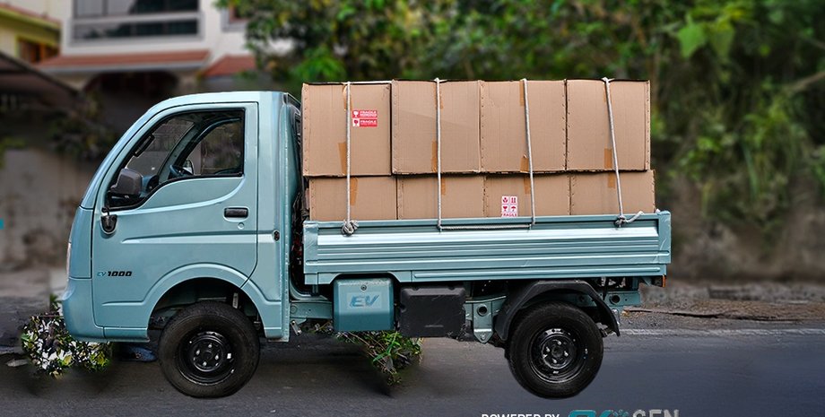 Tata EV1000, Tata Ace EV 1000, Tata Ace, электромобиль Tata, электромобиль Tata