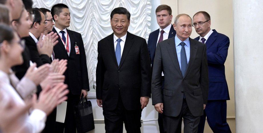 Сі Цзіньпін, Володимир Путін, голова КНР, президент Росії, лідер Росії, лідер Китаю, Путін
