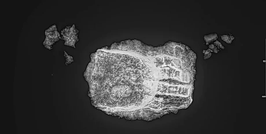 протез, скелет, рука, палец, коррозия, конфликт, ампутация, археология, археолог, находка, кожа, кукса, история, медицина, артефакт