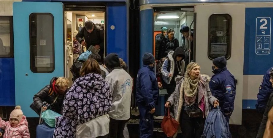 біженці в Євросоюзі, українські біженці