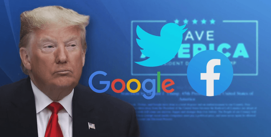 дональд трамп, блокировка, соцсети, фото