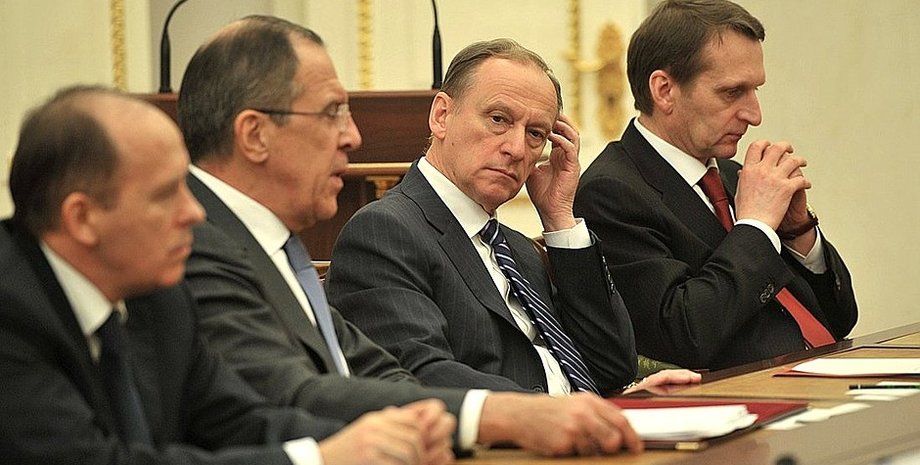 Микола Патрушев, Сергій Лавров, Олександр Бортніков, Сергій Наришкін, ФСБ, чиновники, фото