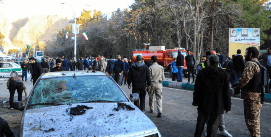 керман, вибух, іран