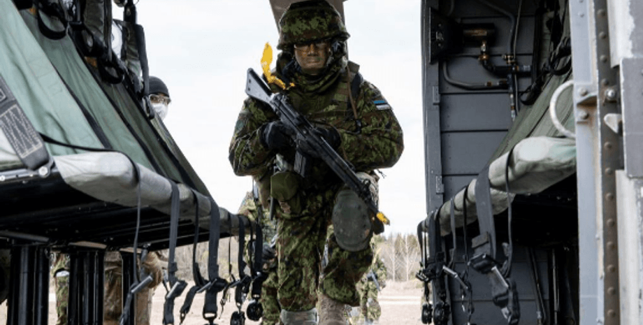 солдат естонія, солдат НАТО, балтія, балтія солдат