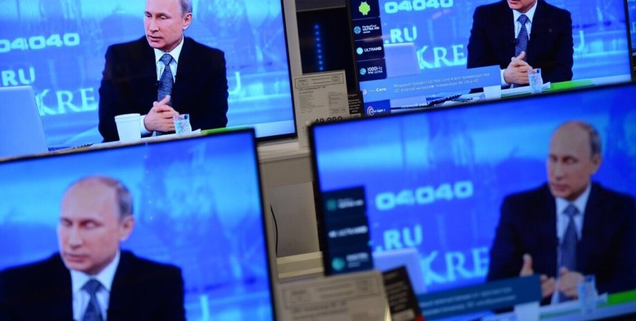российская пропаганда, телевидение, война РФ против Украины, Владимир Путин