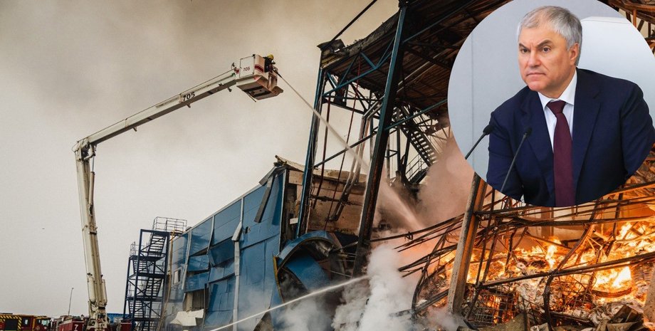 В'ячеслав Володін та рятувальники ДСНС