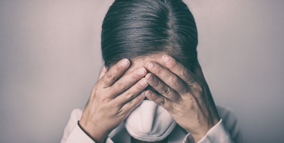 самоубийства, коронавирус, девушка, маска