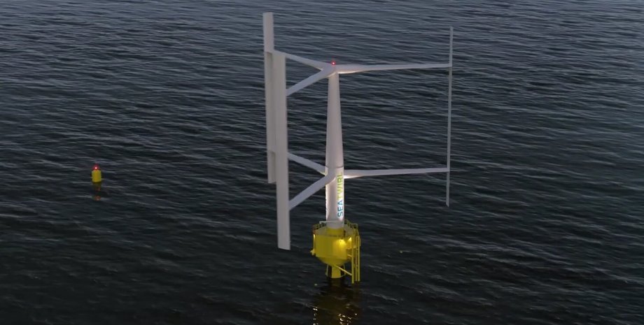 Ветряная турбина SeaTwirl