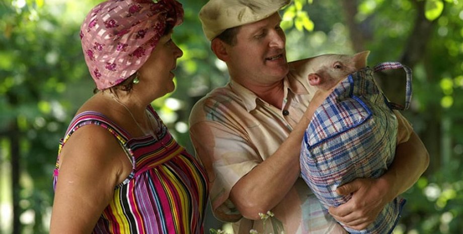 Федор Добронравов (справа) / Кадр из сериала "Сваты"