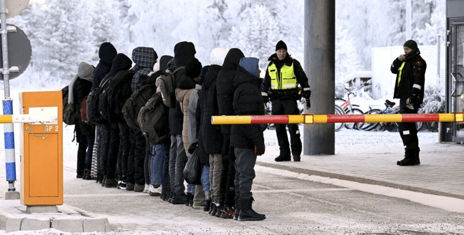 На границе Финляндии