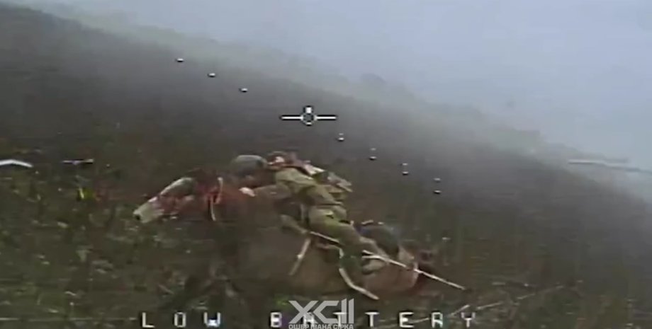 Дрон уразив кавалериста ЗС РФ