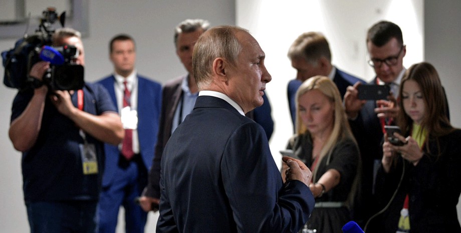 Президент РФ, Володимир Путін, Володимир Путін із журналістами