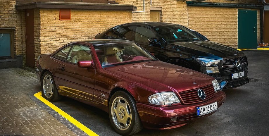Mercedes SL R129, Mercedes SL, Mercedes SL600, кабриолет Mercedes
