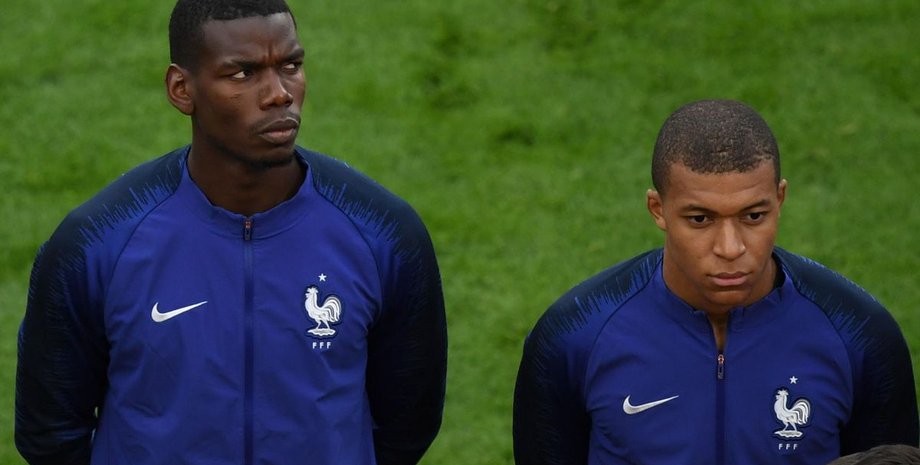 Поль Погба, Килиан Мбаппе