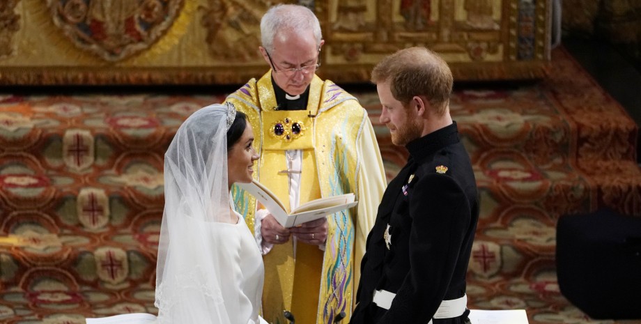 архієпископ Кентерберійський, Меган Маркл, принц Гаррі, весілля, фото