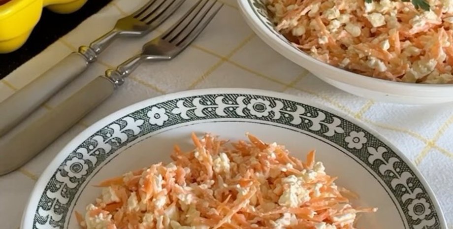 салат, морквяний салат