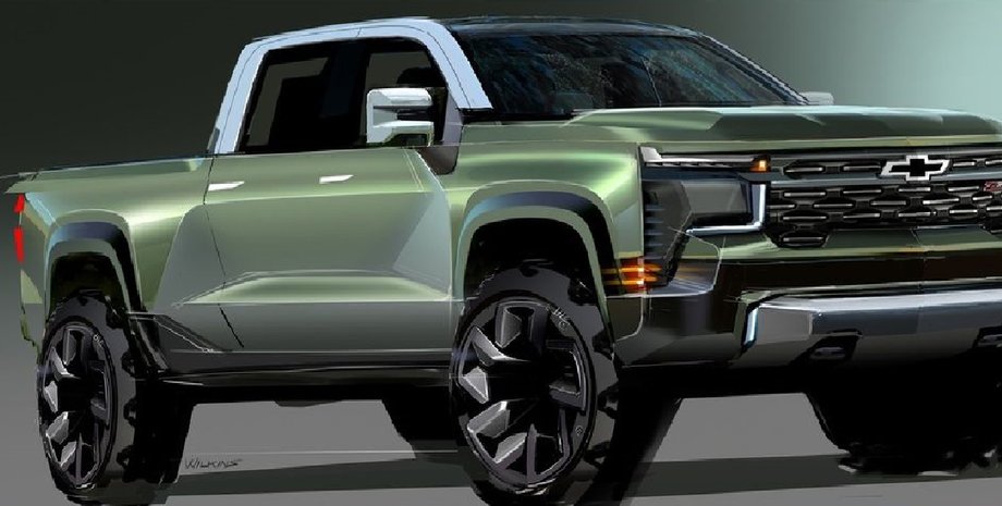 Chevrolet Silverado, Авто, Пикапы, Дизайн, Фото