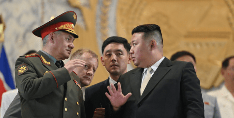 Шойгу и Ким Чен Ын, РФ Северная Корея, РФ КНДР, РФ корейские снаряды, РФ поставки оружия