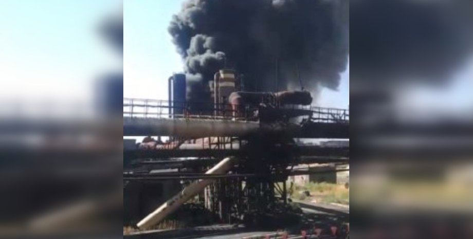 Пожар в Авдеевке, ВСУ Авдеевка, ВСУ бои Донецкая область ВСУ боевые действия Авдеевка, РФ штурм Авдеевки