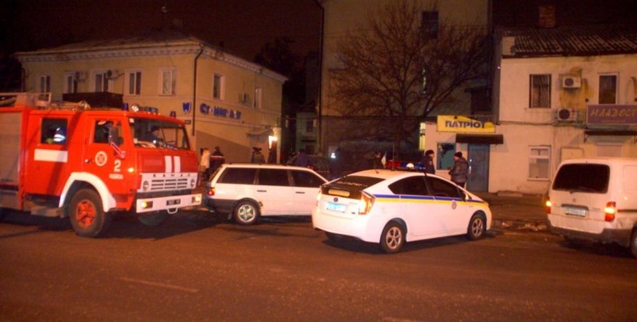 Взорванный магазин "Патриот" / Фото: "Думская"