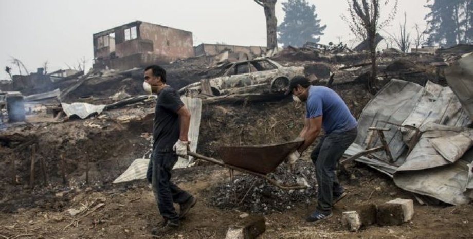 Пожары в Чили / Фото: Getty Images