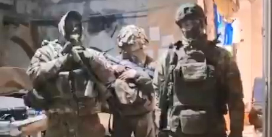 Российские военные Российские военные в Гуляйполе