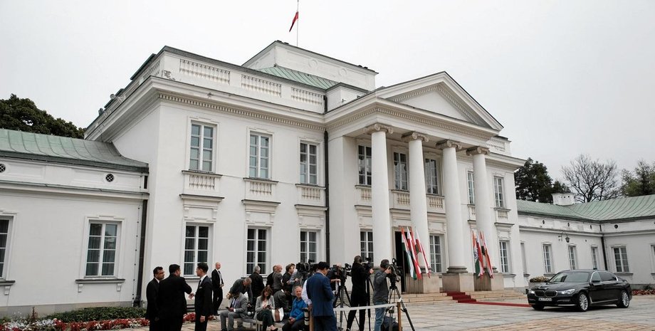 Дворец Бельведер в Варшаве