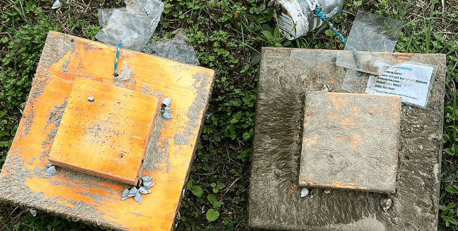 Дерев'яне опудало, опудало черепахи, дерев'яні блоки, незвичайний предмет, знахідка, викинуло на пляж, важлива мета, вчені